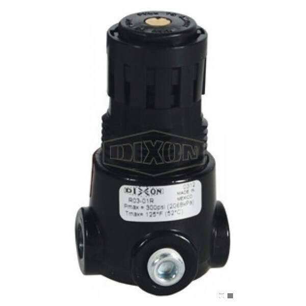 Wilkerson by Self-Relieving Standard Miniature Regulator without Gauge, 1/8 in NPT, 13 SCFM Flow Rat